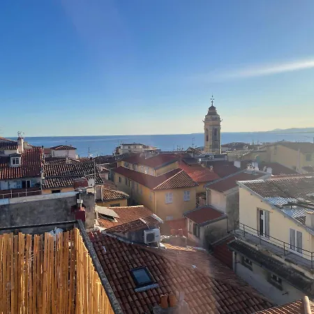 Triplex Toit-Terrasse Authentique Vieux-Nice & Mer Esterno foto